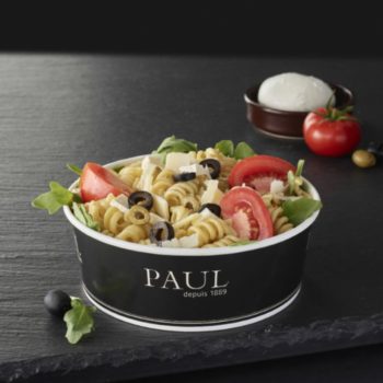 Salade pâtes tomates mozzarella