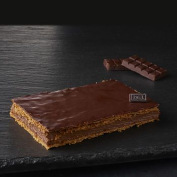 Le millefeuille chocolat 4 parts