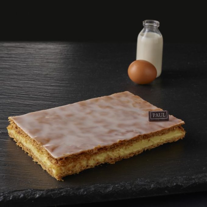 Le millefeuille nature 4 parts