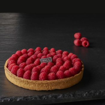 La tarte aux framboises 6 parts